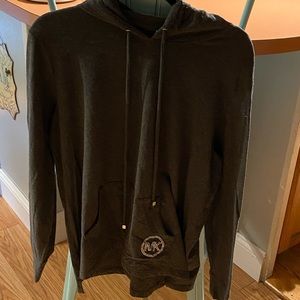 Michael Kors hooded shirt.